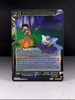 Son Gohan & Piccolo, Training's Beginnings card