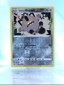 Galarian Meowth card