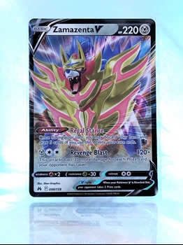 Zamazenta V card