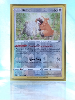 Bidoof card