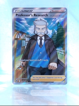 Professor's Research card