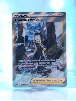 Cynthia's Ambition card