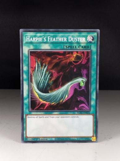 Harpie's Feather Duster (Super Rare 1st Edition)
