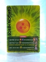 Dragon Ball Card 3 Star