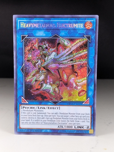 Heavymetalfoes Electrumite (Secret Rare 1st Edition)