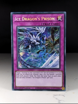 Ice Dragon's Prison (Prismatic Secret Rare 1st Edition) card