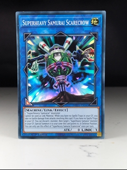 Superheavy Samurai Scarecrow (Super Rare 1st Edition) card