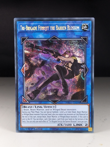 Tri-Brigade Ferrijit the Barren Blossom (Prismatic Secret Rare)