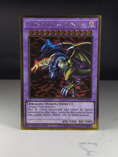 Five-Headed Dragon (Gold Rare 1st Edition)