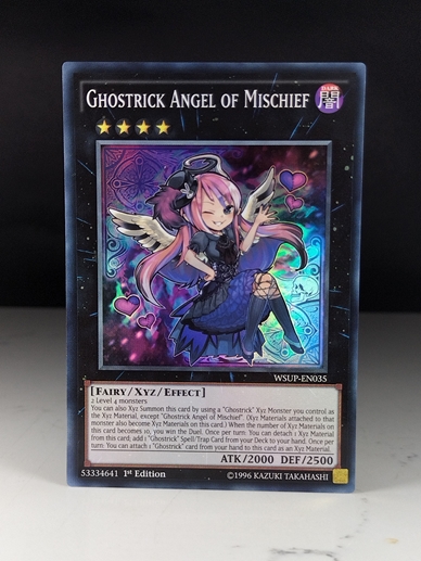 Ghostrick Angel of Mischief (Super Rare 1st Edition)